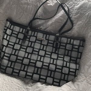 Black and Gray shoulder bag